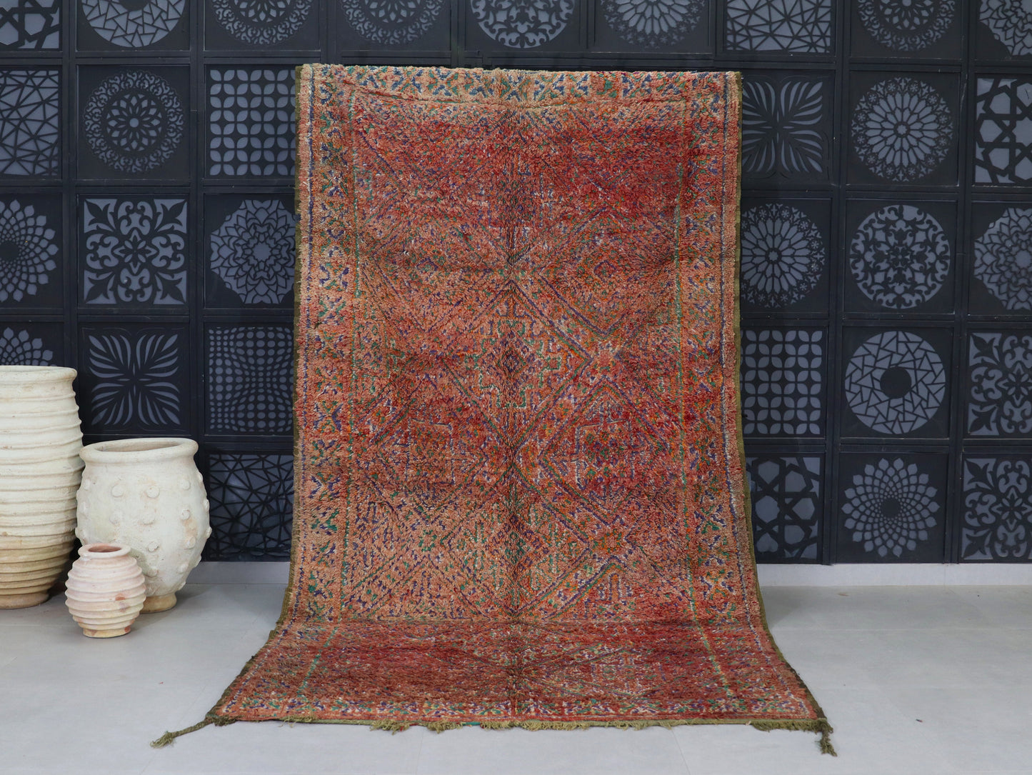 Vinatge Moroccan Rug 5x13 - C55