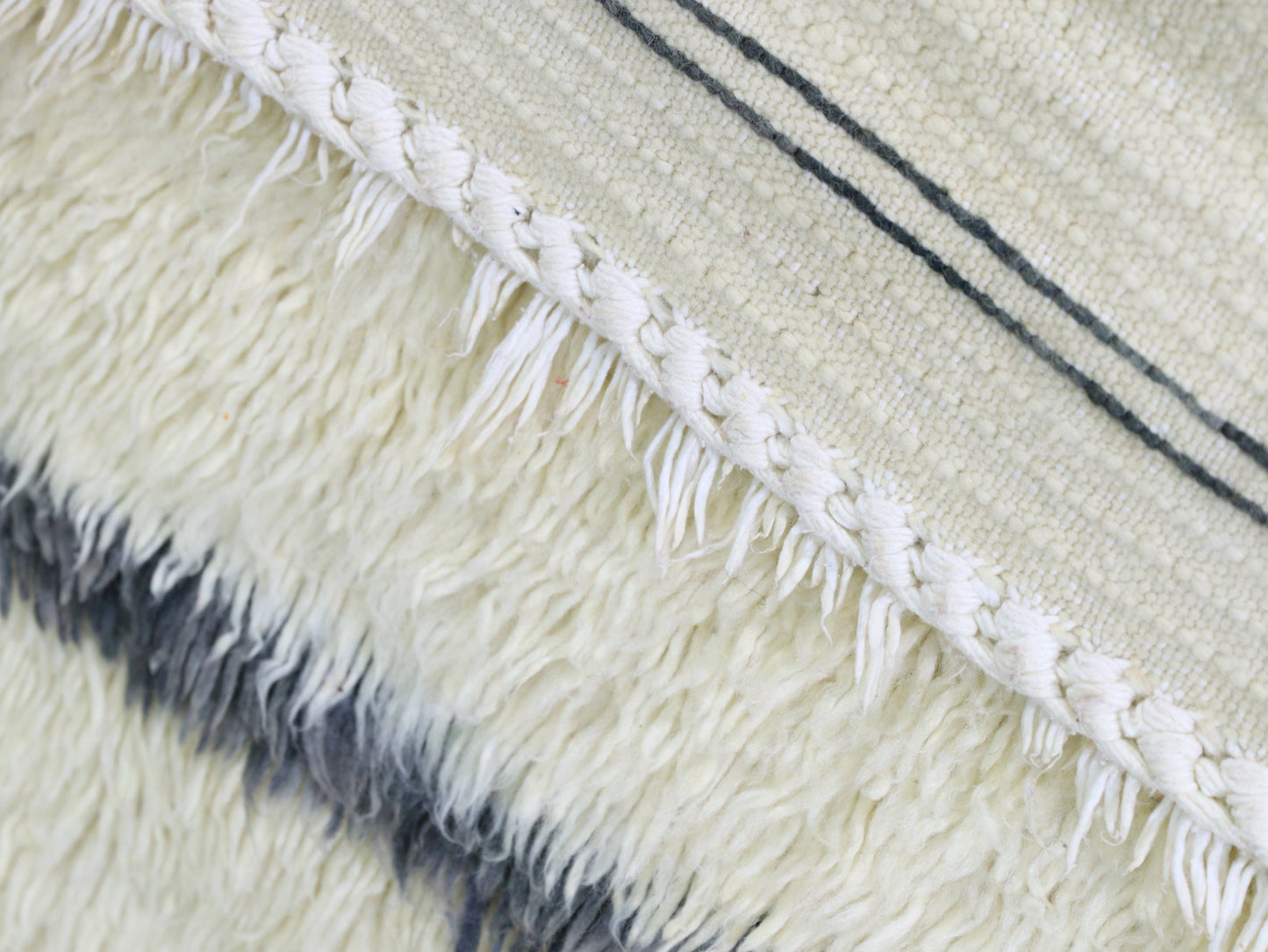 Vintage Moroccan Rug 5x10 – Handwoven Berber Wool Rug – A78