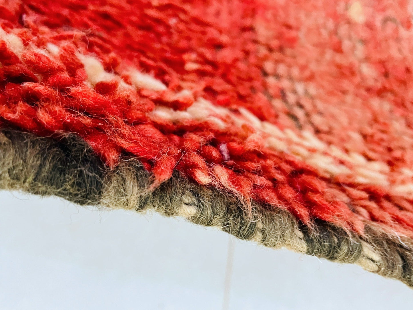 Vintage Moroccan Boucherouite Rug 3x7 - TB4
