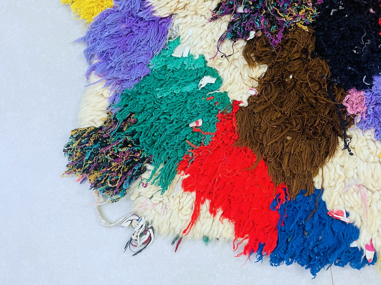 Moroccan Boucherouite Rug 2x5 - TB12