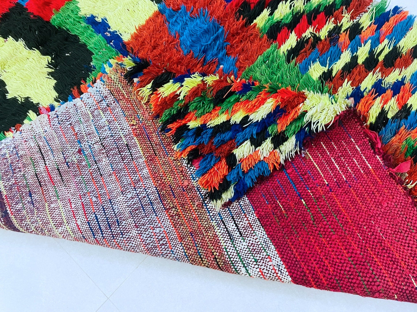 Boucherouite rug 3x6 - N7224