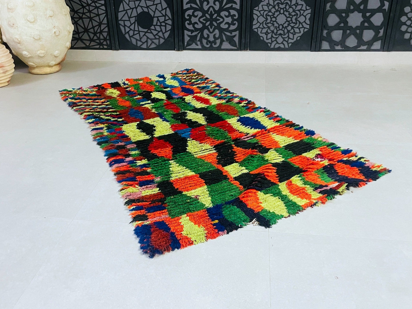 Boucherouite rug 3x6 - N7224