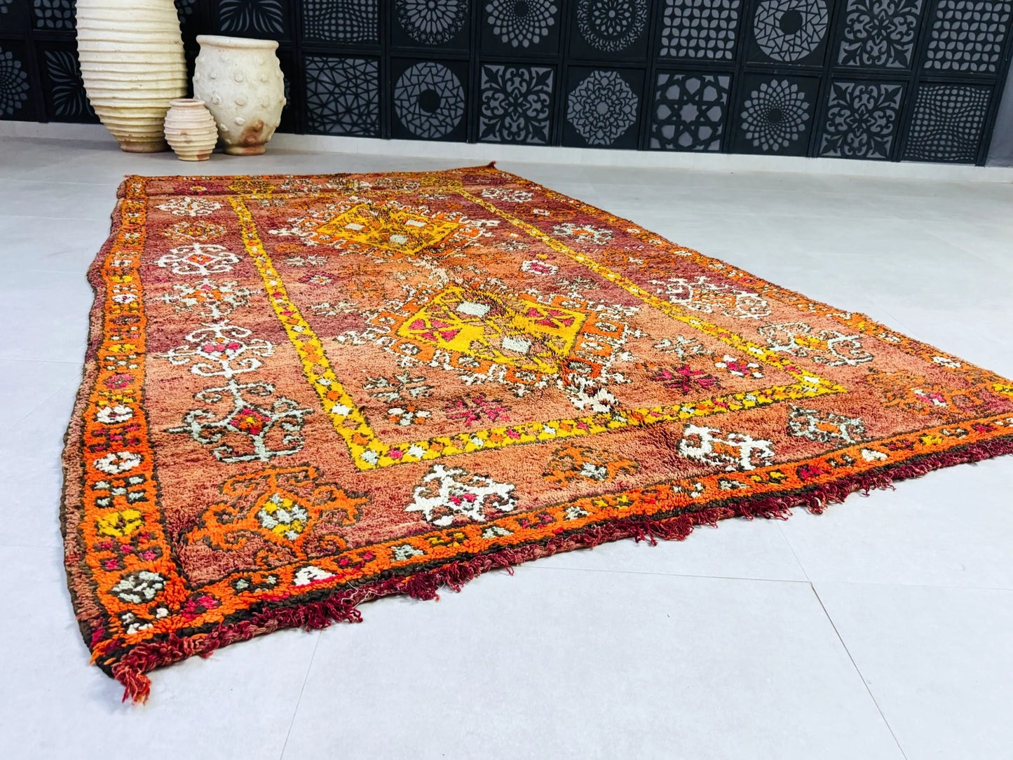 vintage Rug 7x12 - N7316