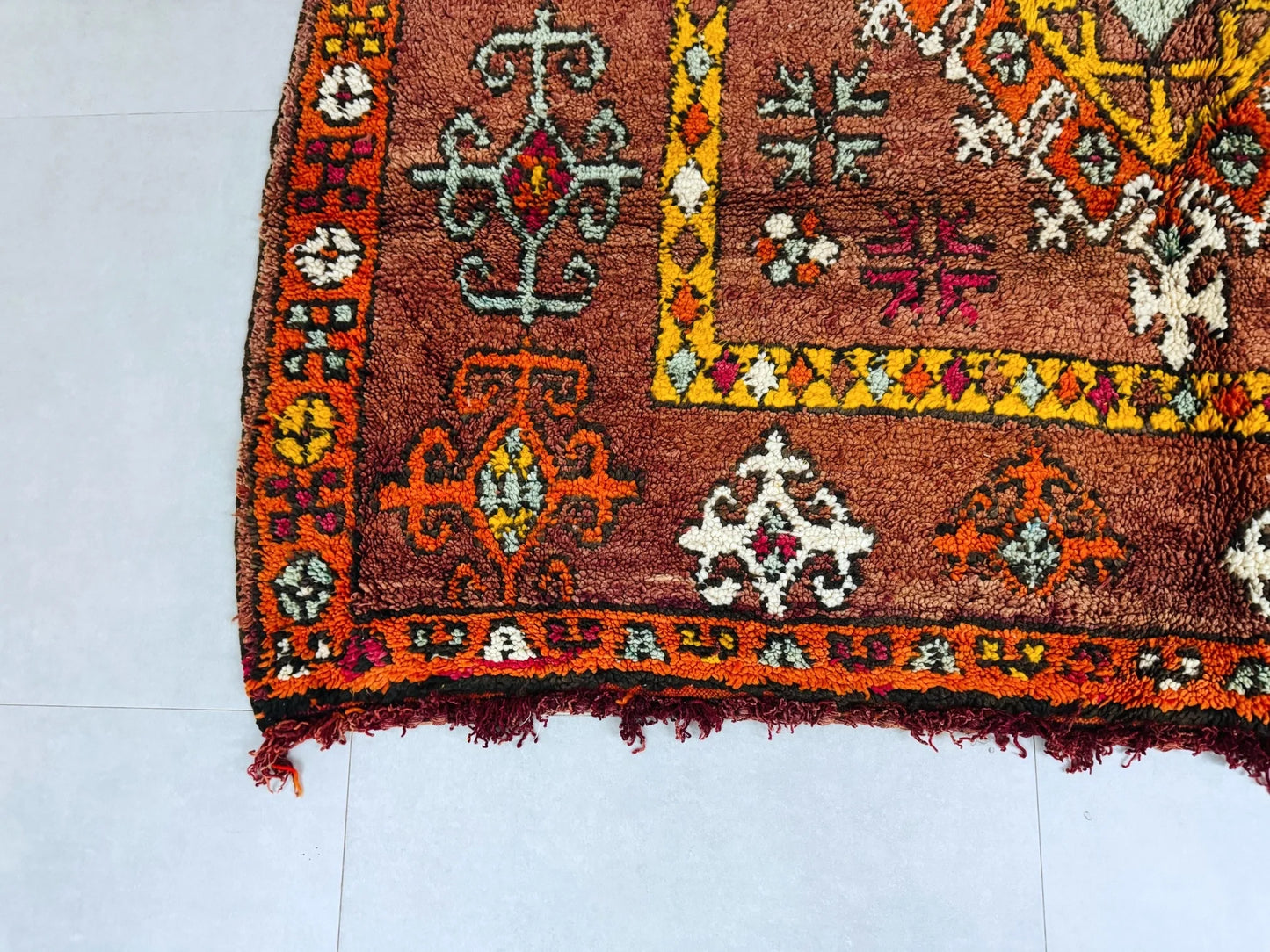 vintage Rug 7x12 - N7316