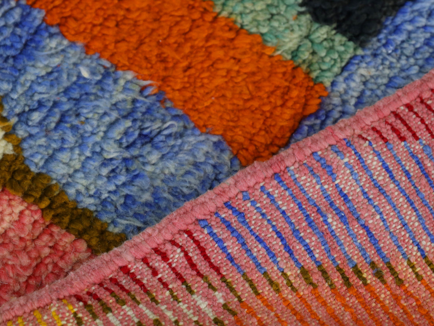 Runner moroccan rug 2x9 ft - A17