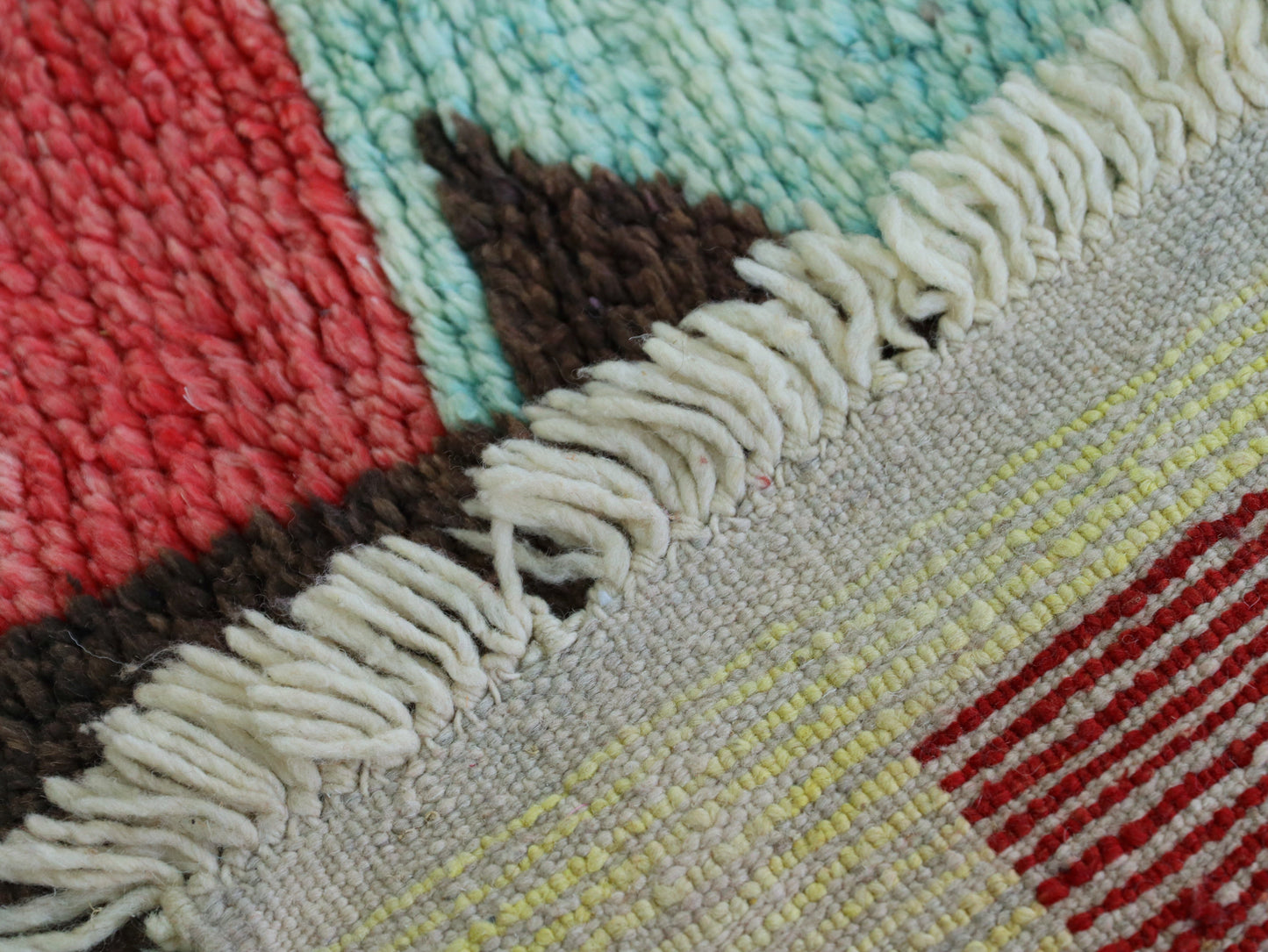 Runner moroccan rug 2x13 ft - A18