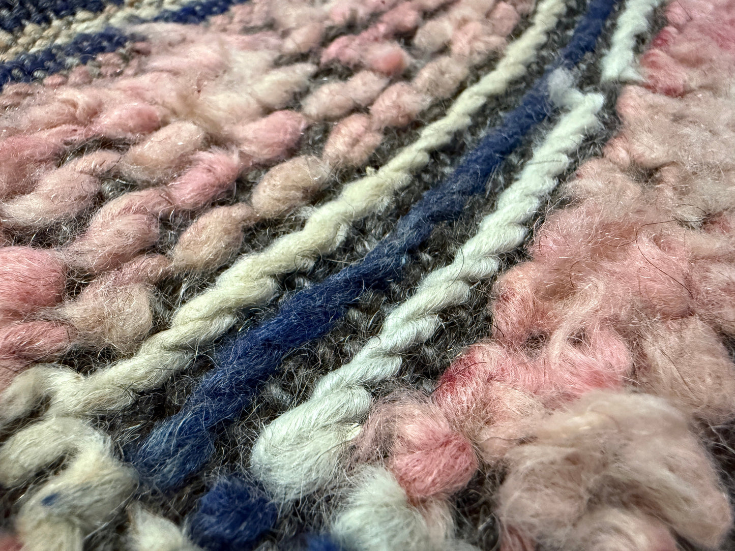 Vintage Pink Moroccan Rug 6x11 - F66