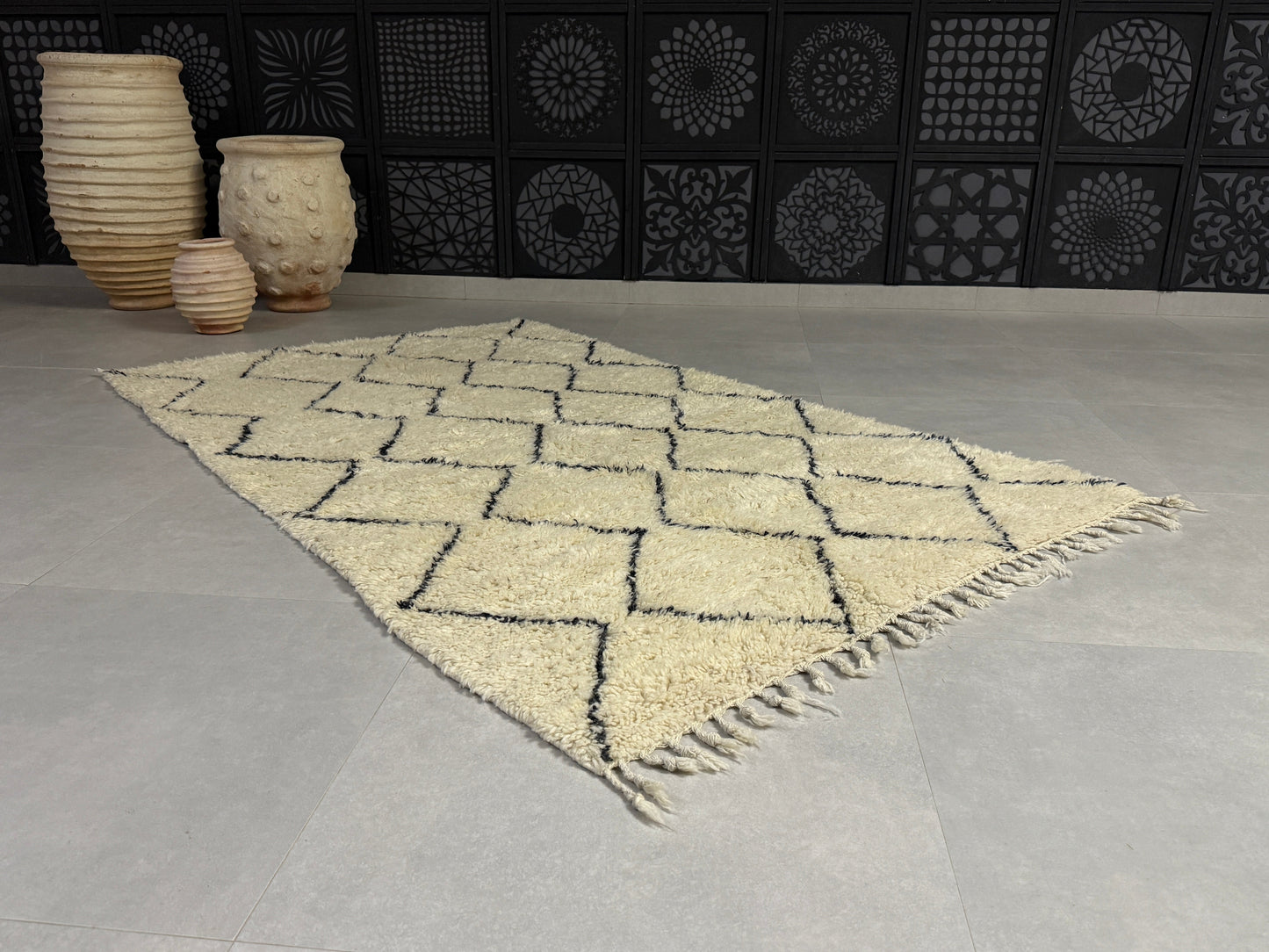 Vintage Moroccan Rug 5x8 - F73