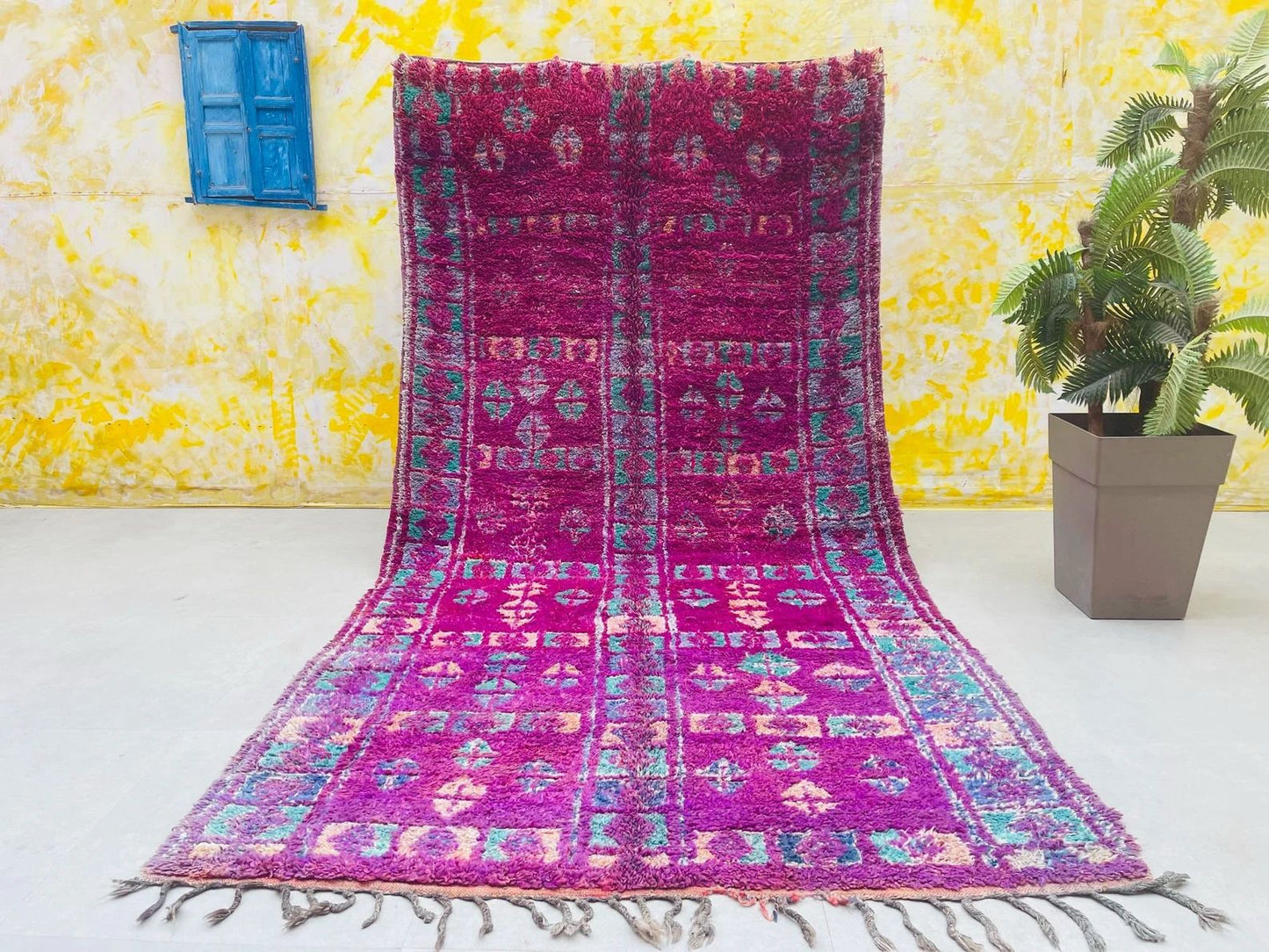 Vintage rug 6x12 - G3445
