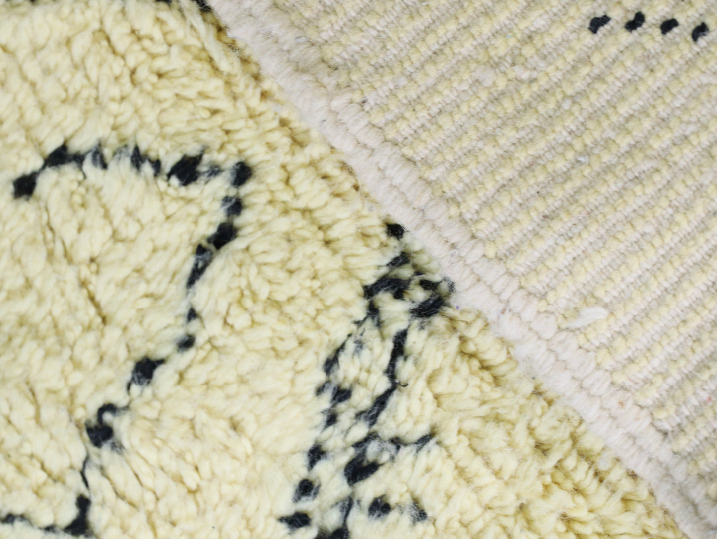 Yellow Beni Ourain Rug 3x4 - B2