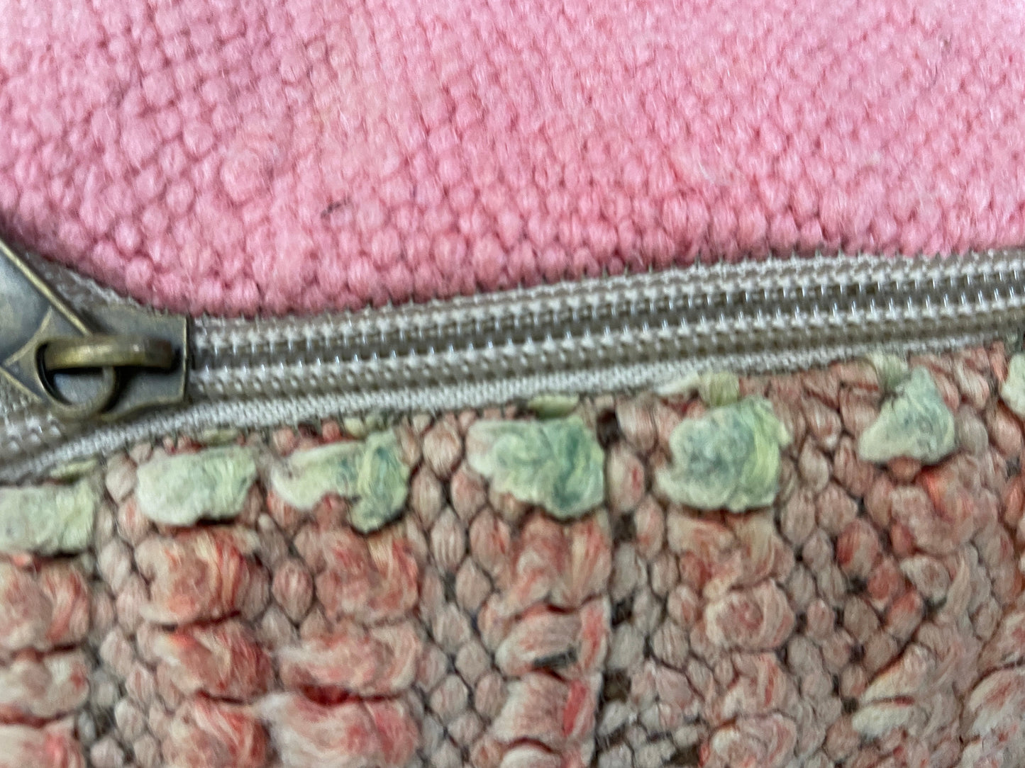 Round moroccan pouf cover - R24