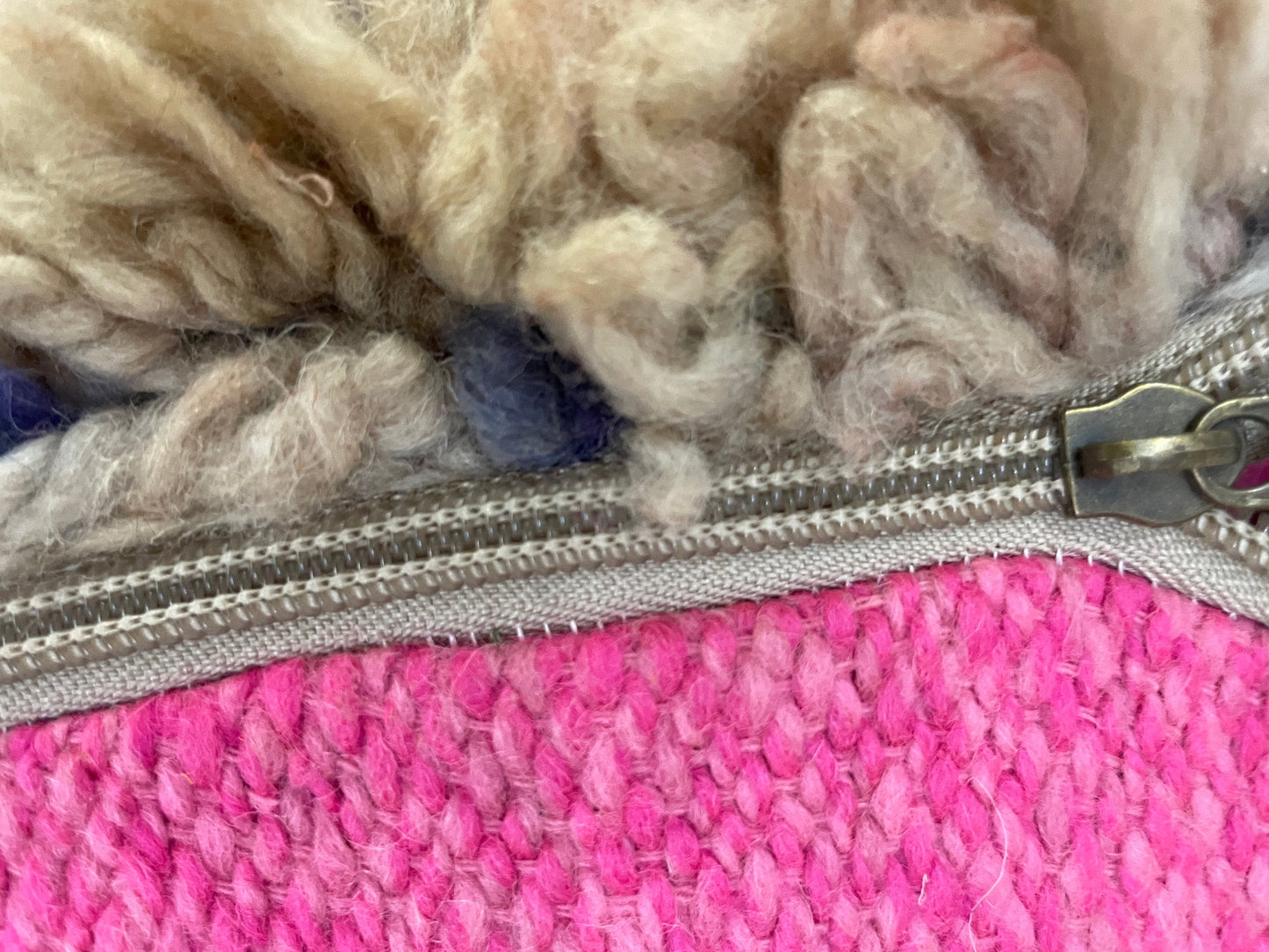 Round moroccan pouf cover - R6