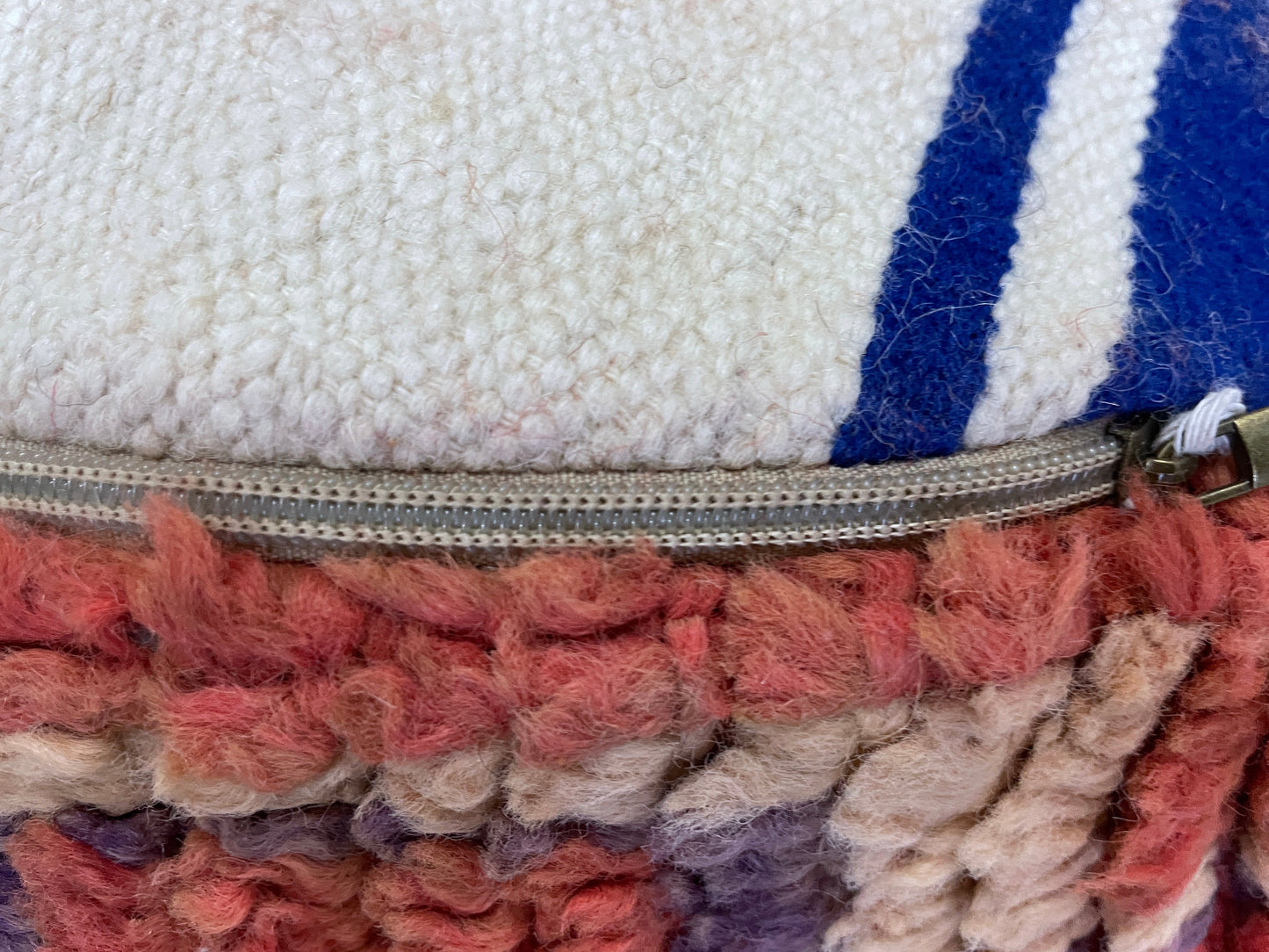 Round moroccan pouf cover - R61