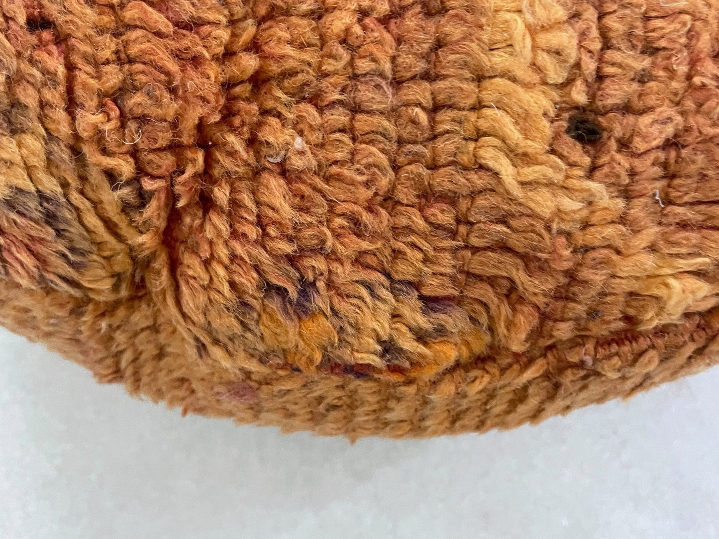 Round moroccan pouf cover - S13
