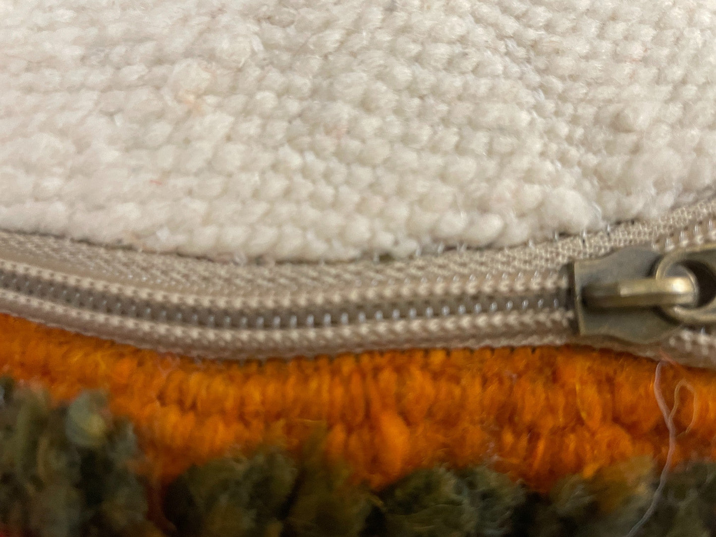 Round moroccan pouf cover - R54