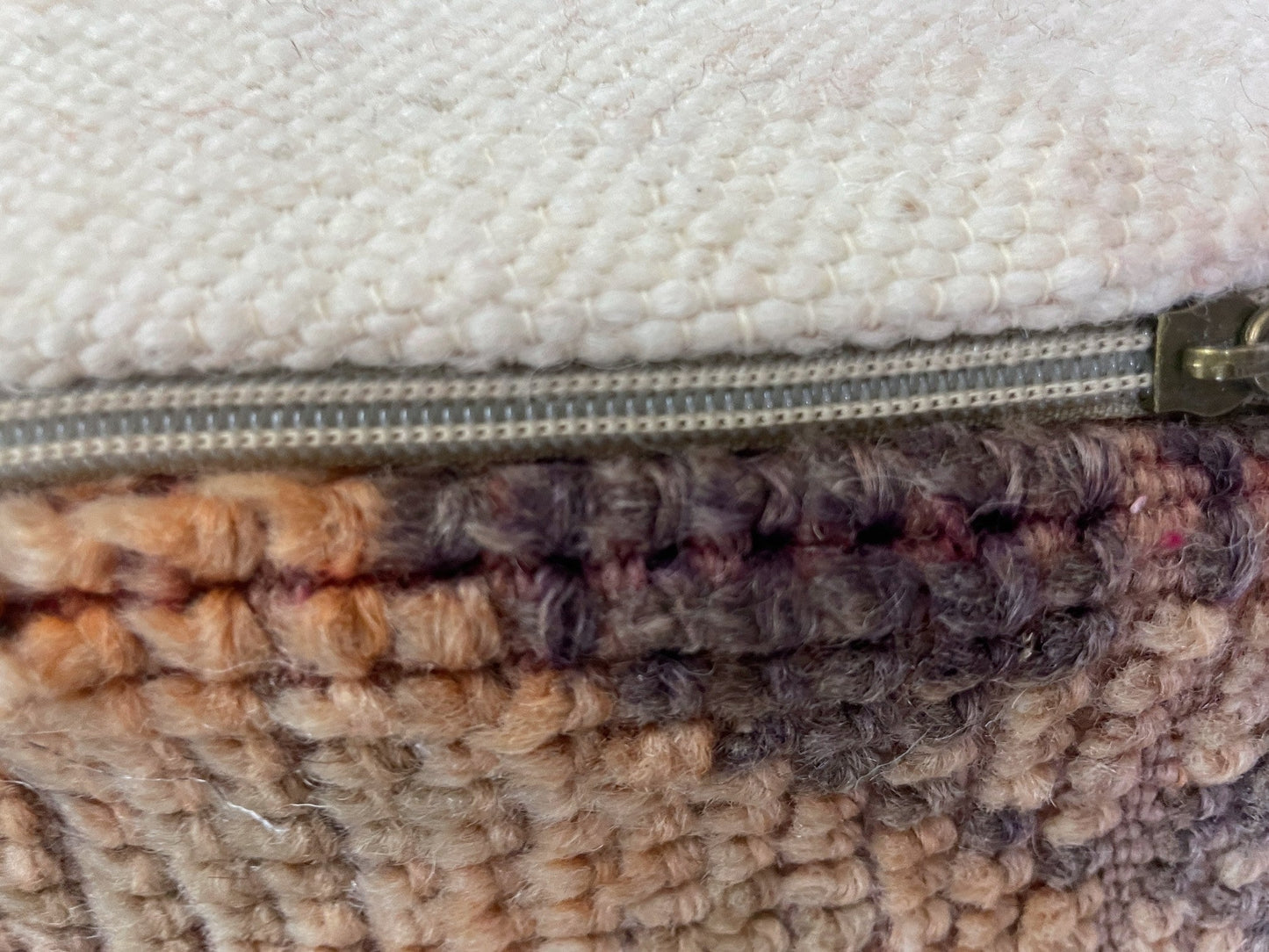 Round moroccan pouf cover - T13