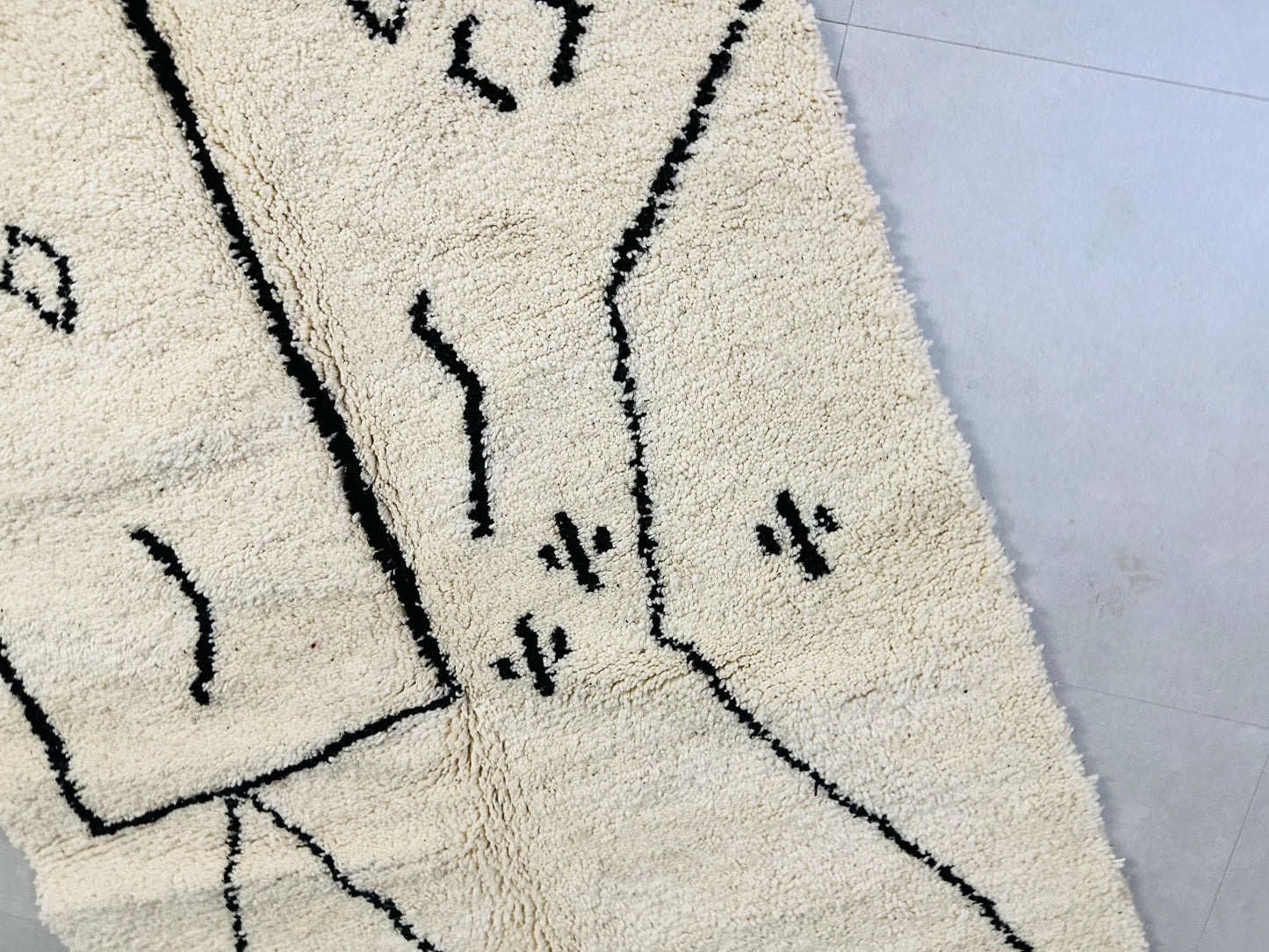 Beni ourain rug 5x8 - L9