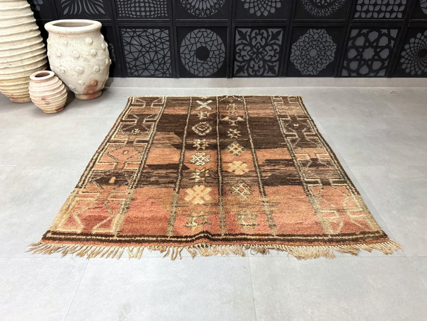 Vintage rug 5x6 - G2218