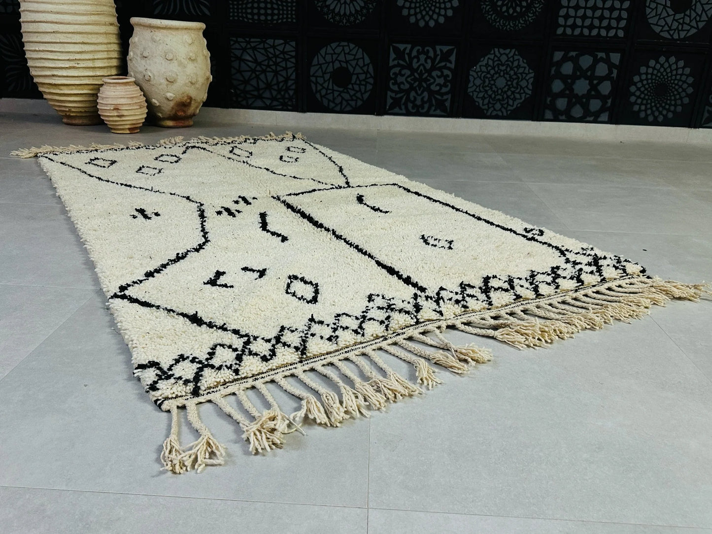 Beni ourain rug 5x8 - L9