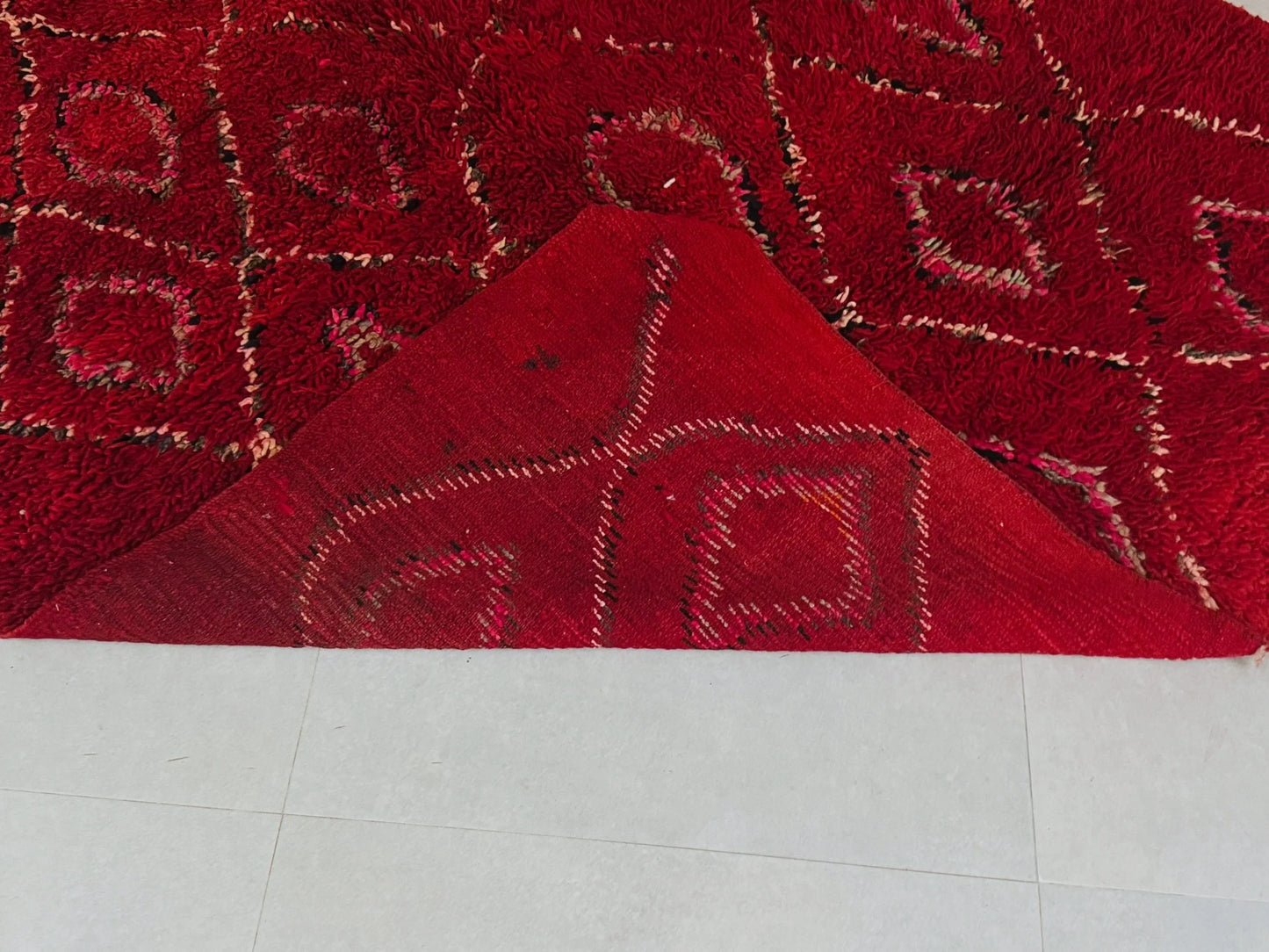 vintage Rug 6x8 ft - N7317