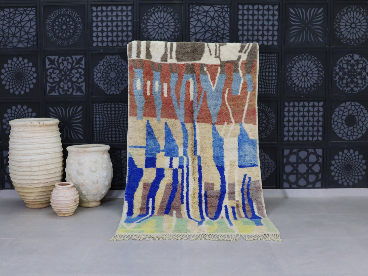 Boujaad Moroccan Rug 5x8 - A52