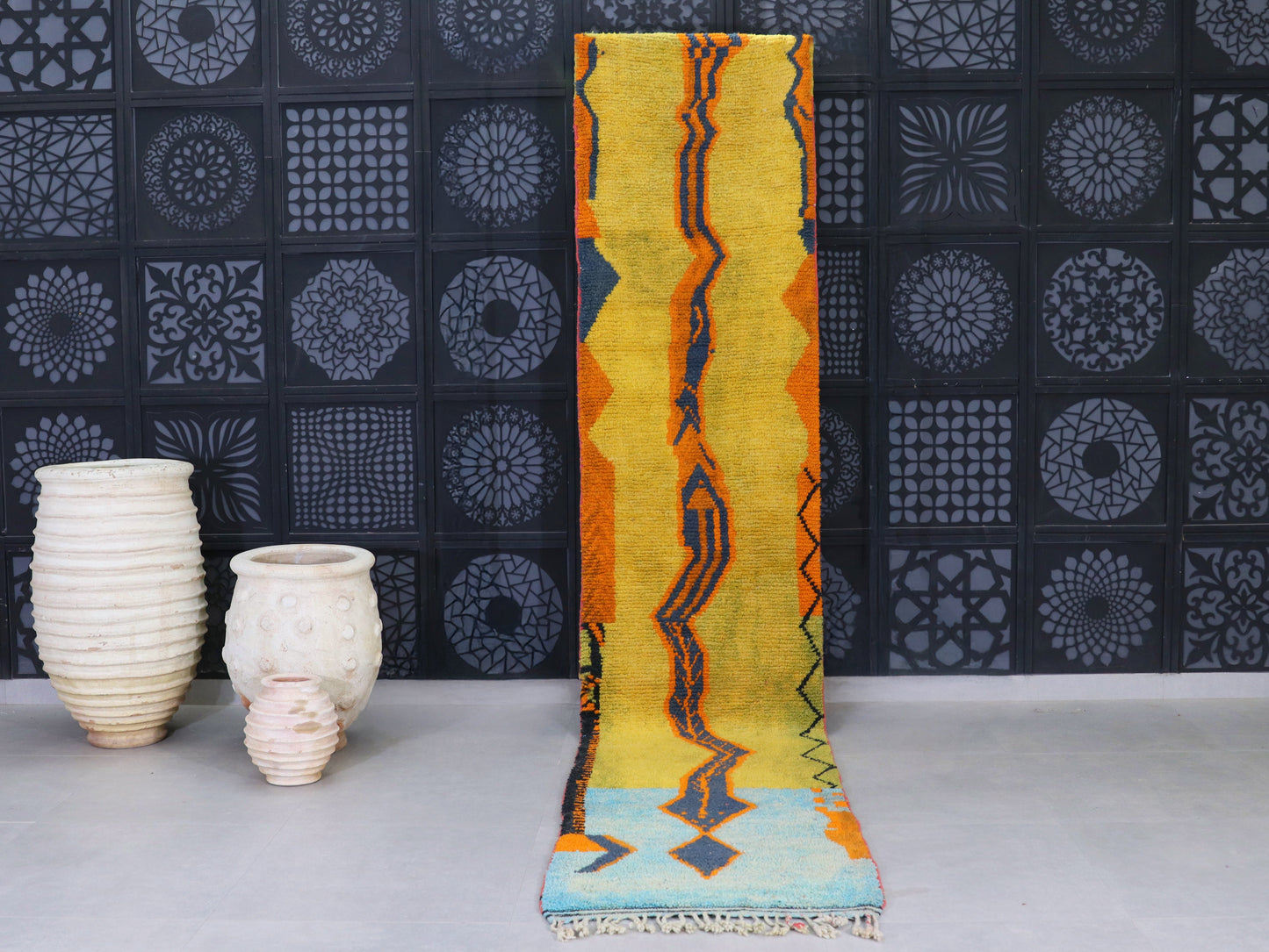 Moroccan Runner Rug 2x15 - B15