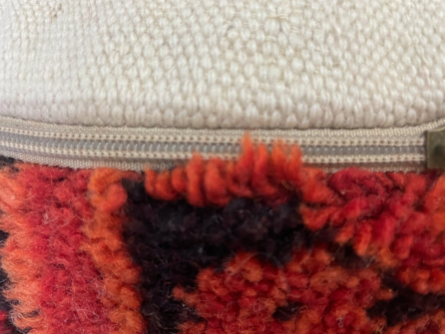 Round moroccan pouf cover - T27