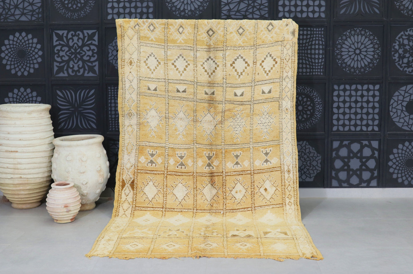 Berber Artisan Wool Carpet 5x9 - C60