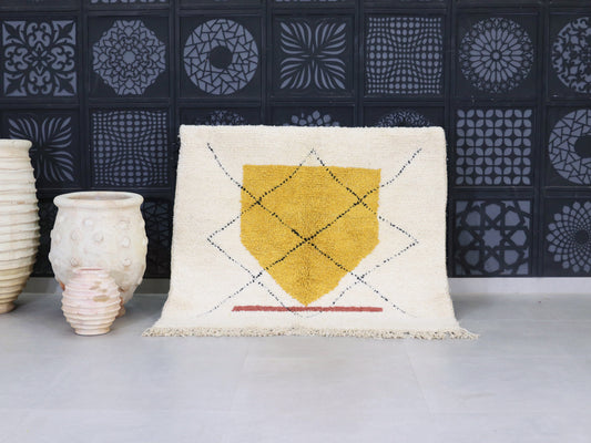 Beni Ourain  Rug 5x4 -  B5