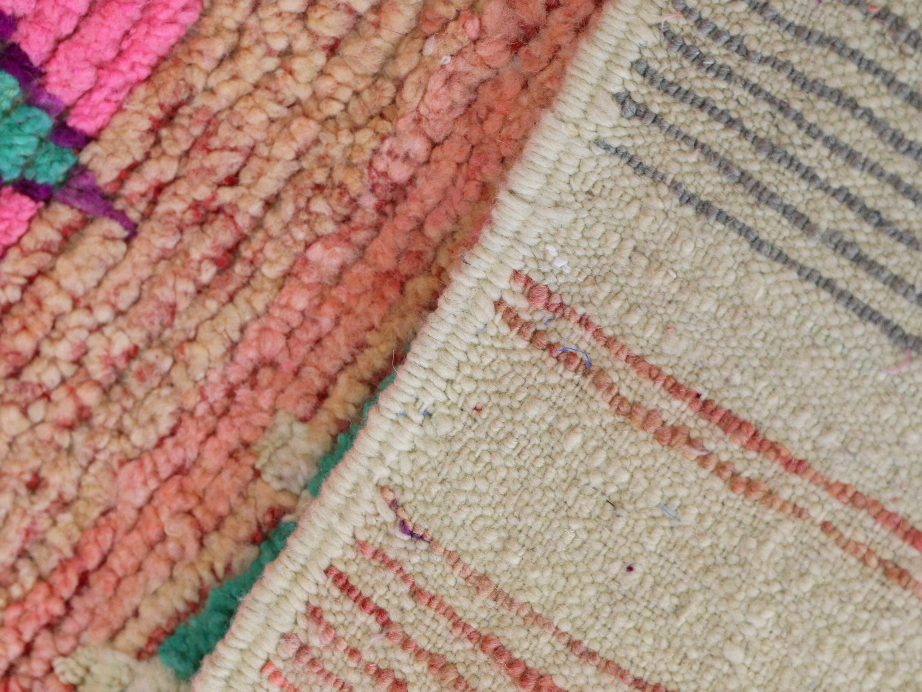 Handmade Moroccan  Rug 7x9 - A47