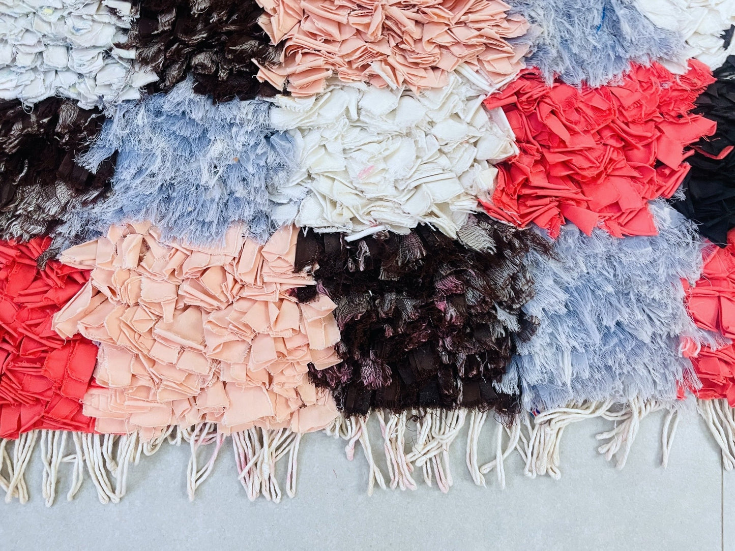 Handmade Moroccan Vintage runner Rug 2x5 ft - BN12