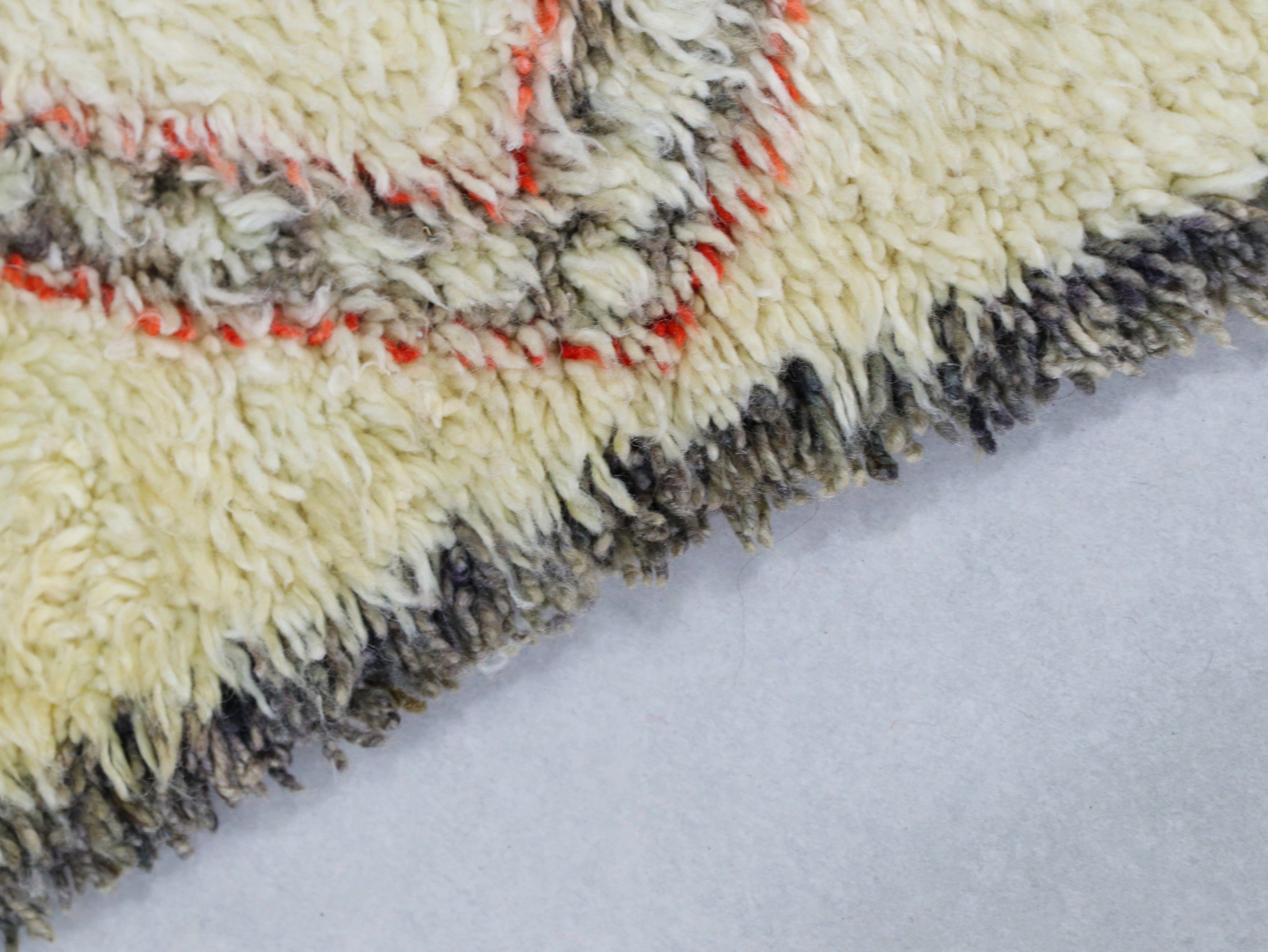 Vintage Moroccan Berber Rug 6x10 – Handwoven Wool rug - A86