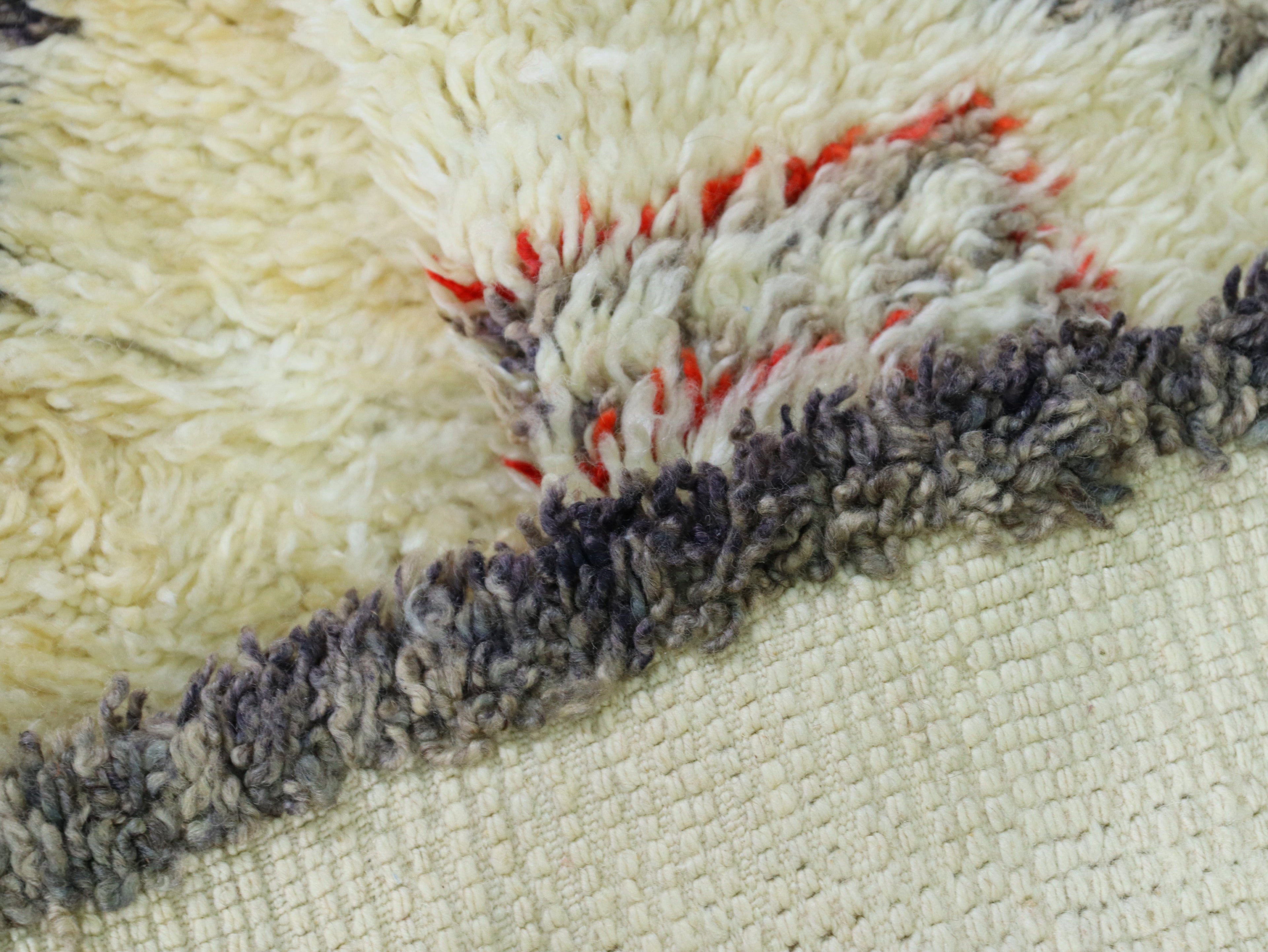Vintage Moroccan Berber Rug 6x10 – Handwoven Wool rug - A86