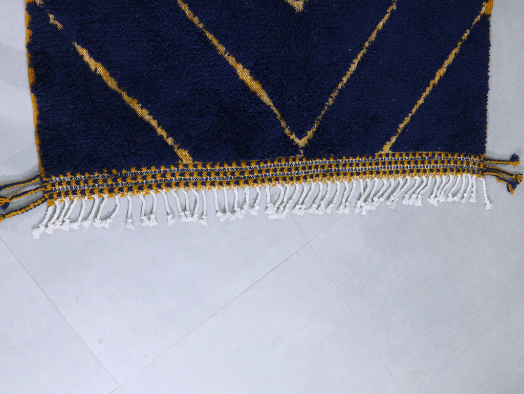 Beni Ourain Rug 5x7 – Handwoven Wool rug - A90