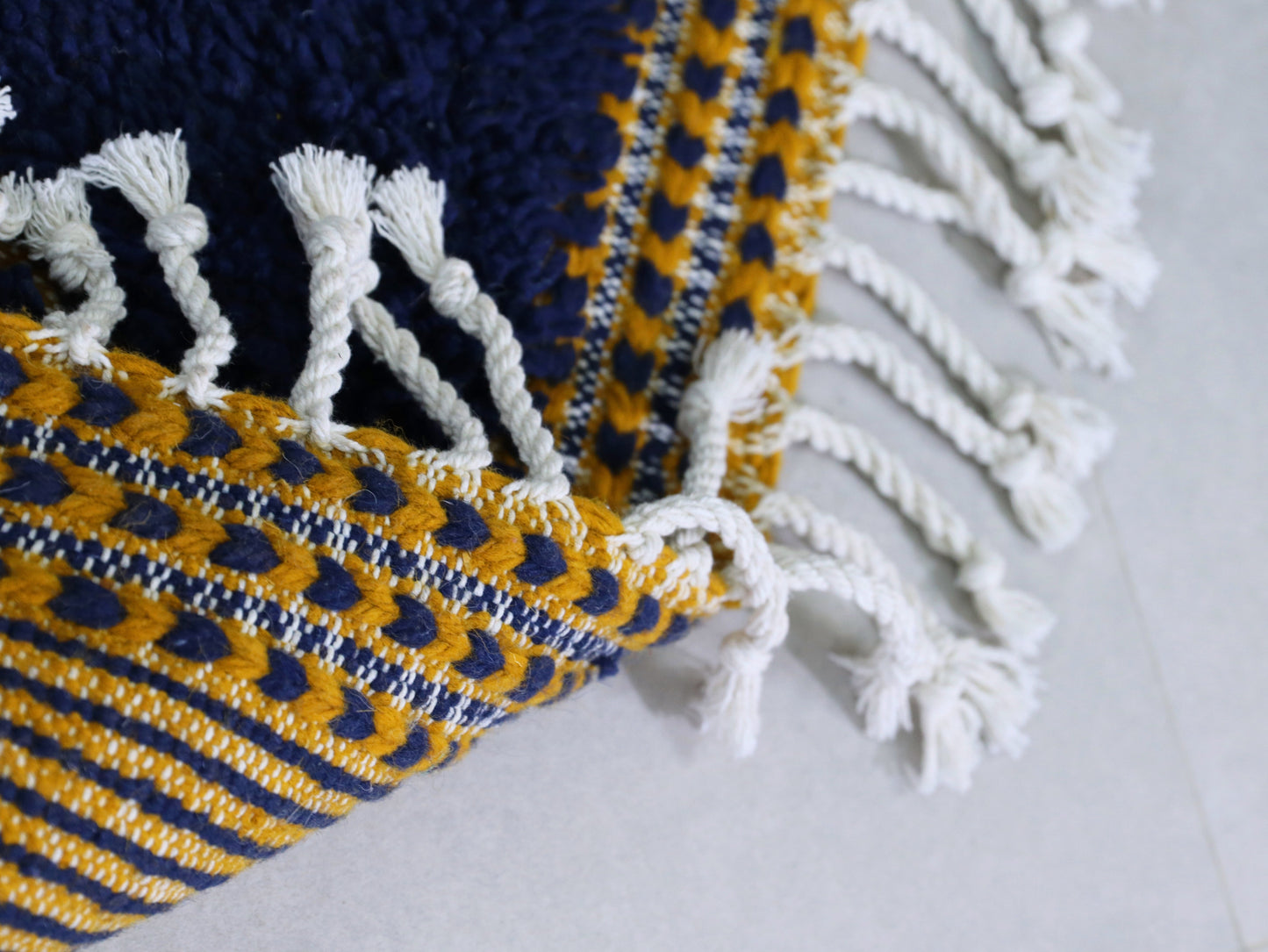 Beni Ourain Rug 5x7 – Handwoven Wool rug - A90