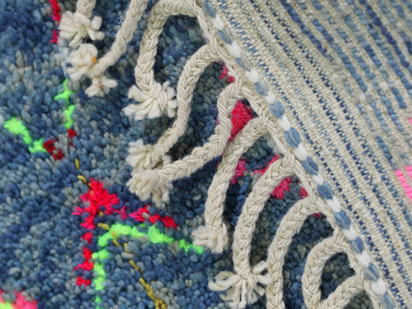 Beni Ourain Rug 5x6 – Handwoven Wool rug - A91
