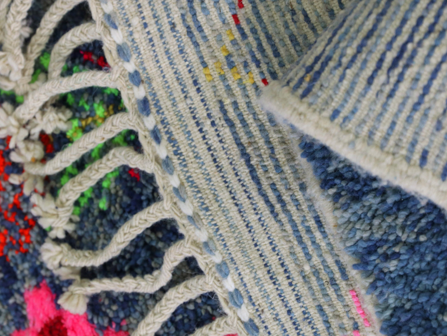 Beni Ourain Rug 5x6 – Handwoven Wool rug - A91