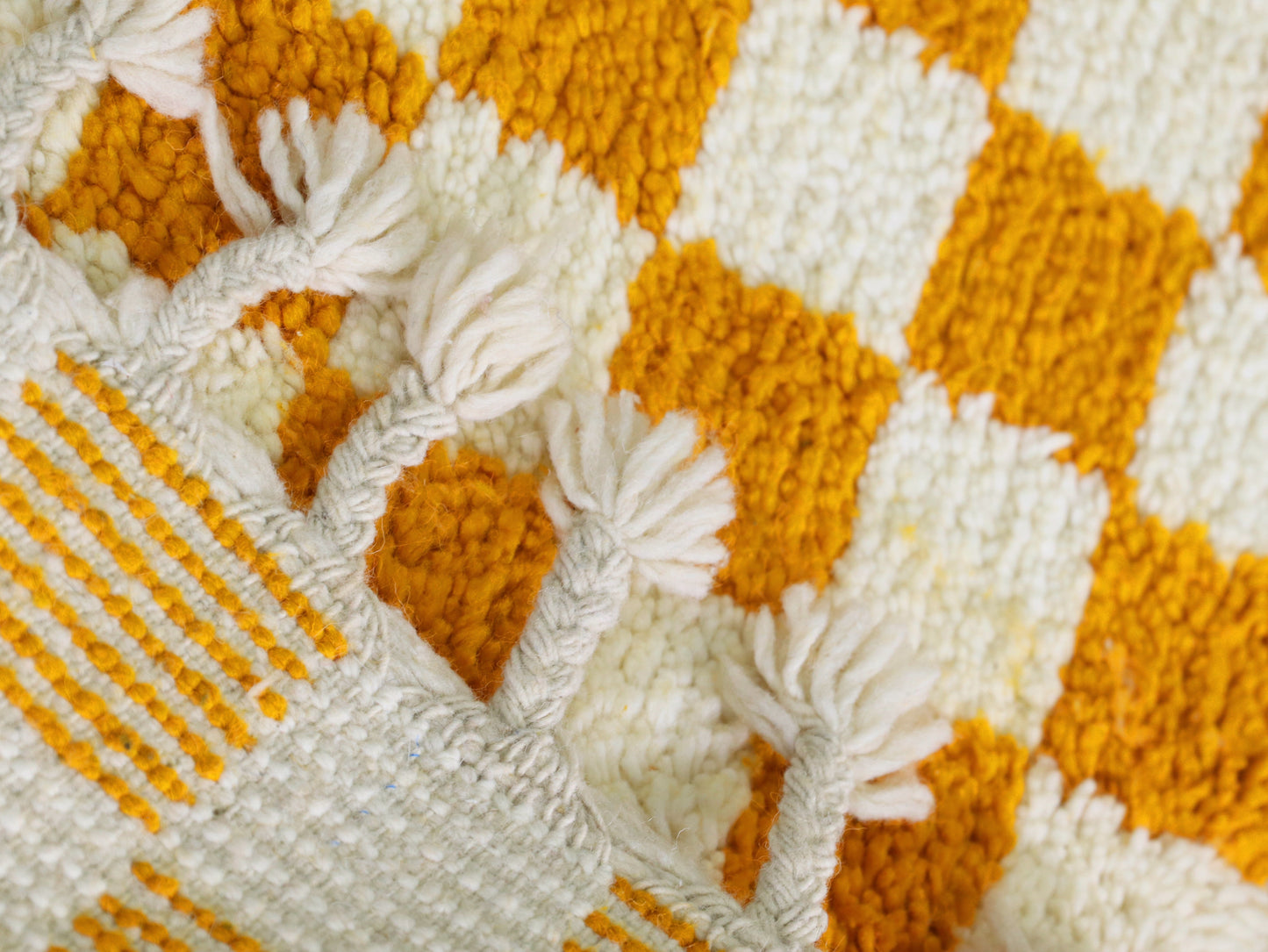 Beni Ourain Rug 5x6 – Handwoven Wool rug - A89