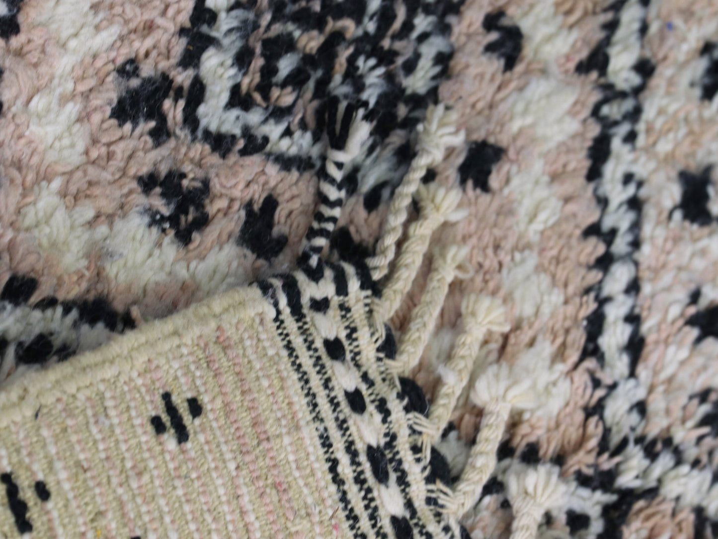 Beni Ourain Rug 5x6 – Handwoven Wool rug - A88