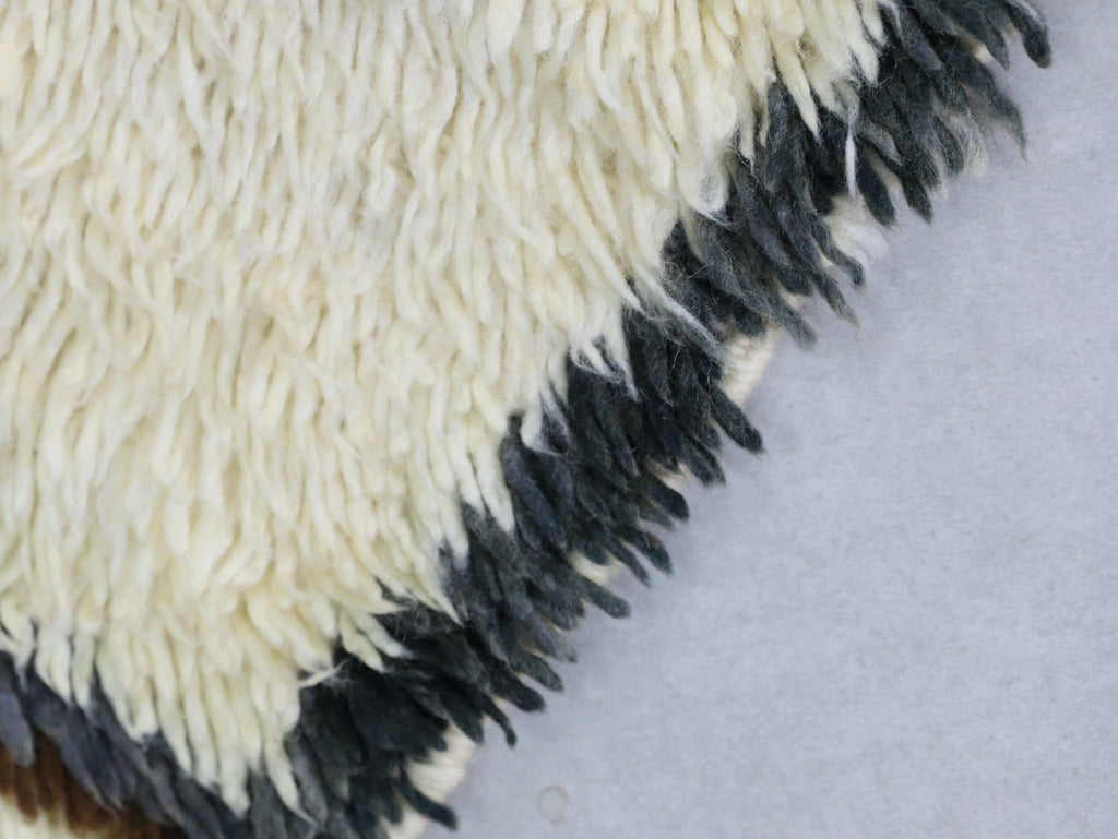 Vintage Moroccan Rug 5x10 – Handwoven Berber Wool Rug – A78