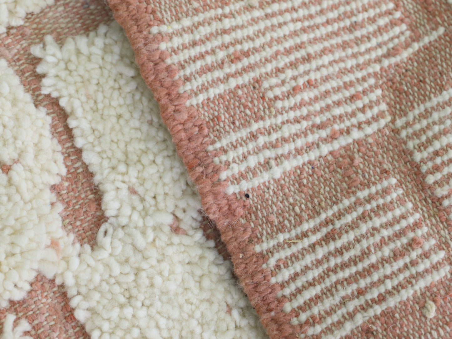 Beni Ourain Rug 6x7 - Handmade Moroccan Wool Rug - A81