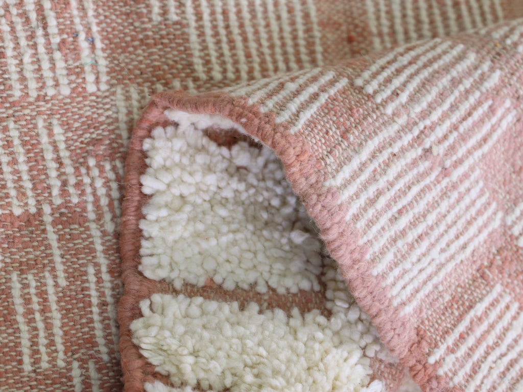 Beni Ourain Rug 6x7 - Handmade Moroccan Wool Rug - A81