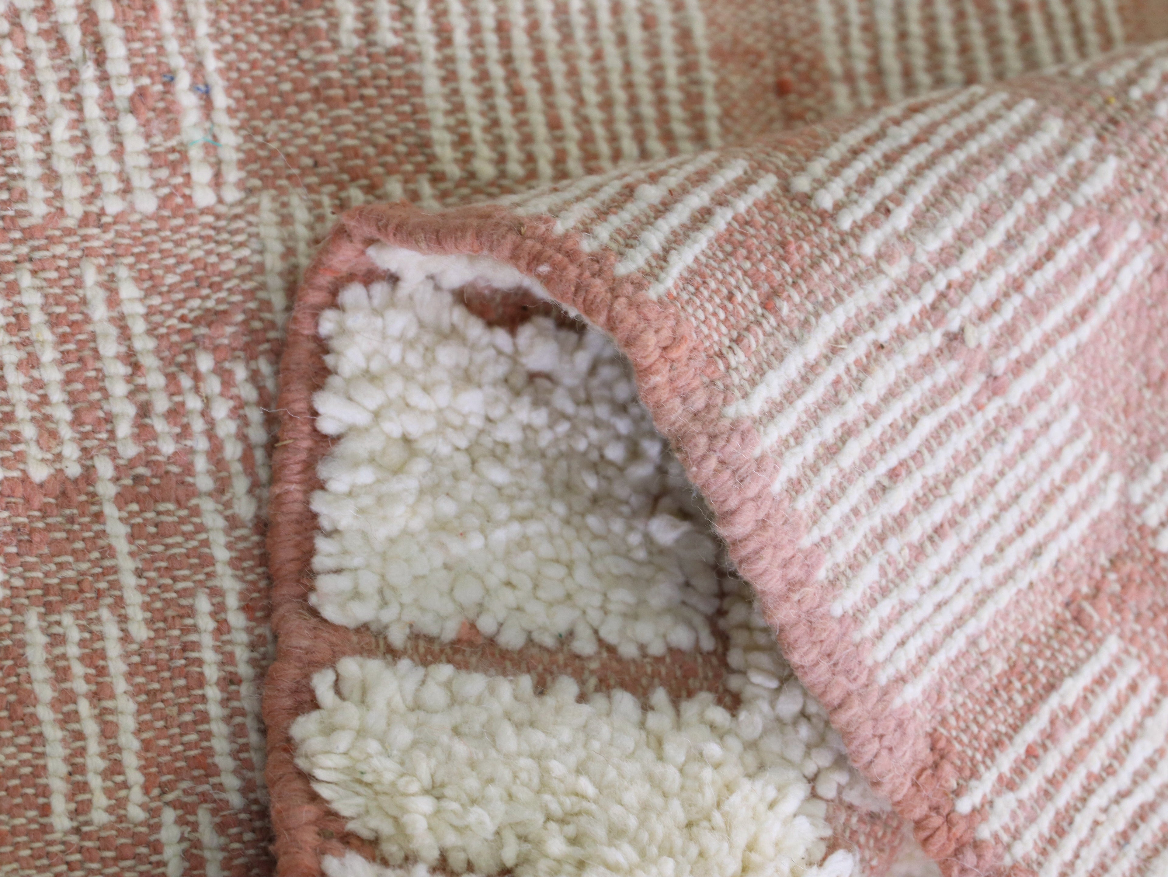 Beni Ourain Rug 6x7 - Handmade Moroccan Wool Rug - A81