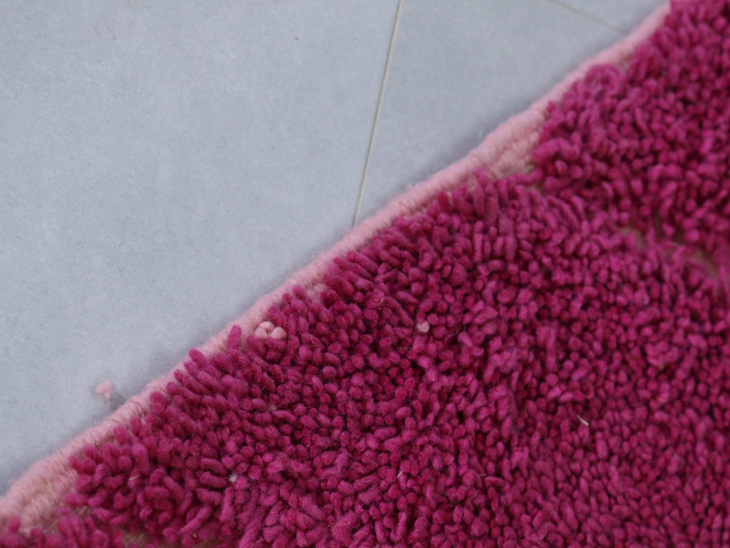 Vintage Moroccan Rug 5x6 – Handwoven Berber Wool Rug – A80