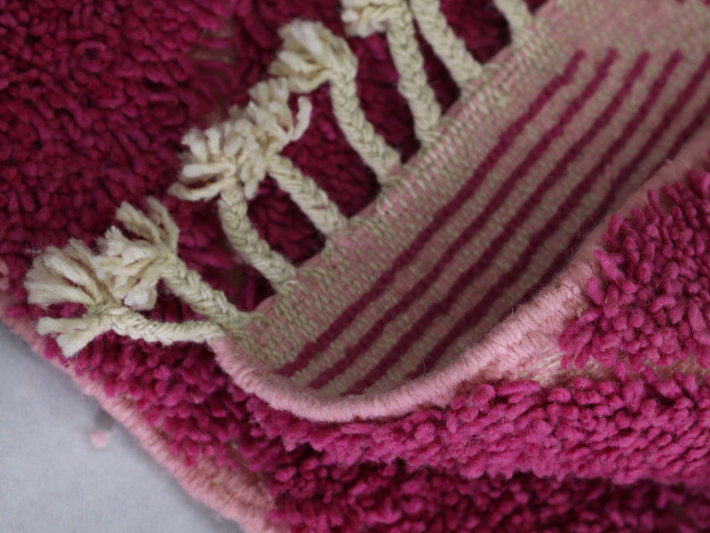 Vintage Moroccan Rug 5x6 – Handwoven Berber Wool Rug – A80