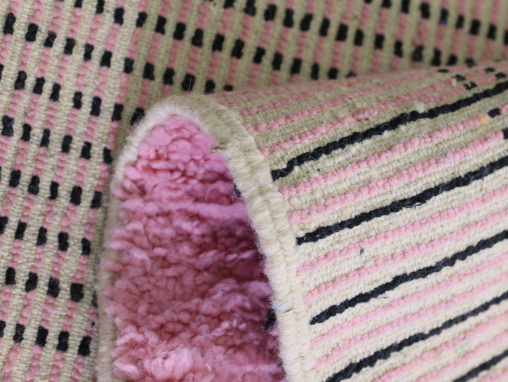 Pink Moroccan Runner Rug 2x7 - B21