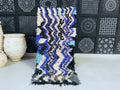 Vintage Moroccan Boucherouite Rug 2x6 - TB7