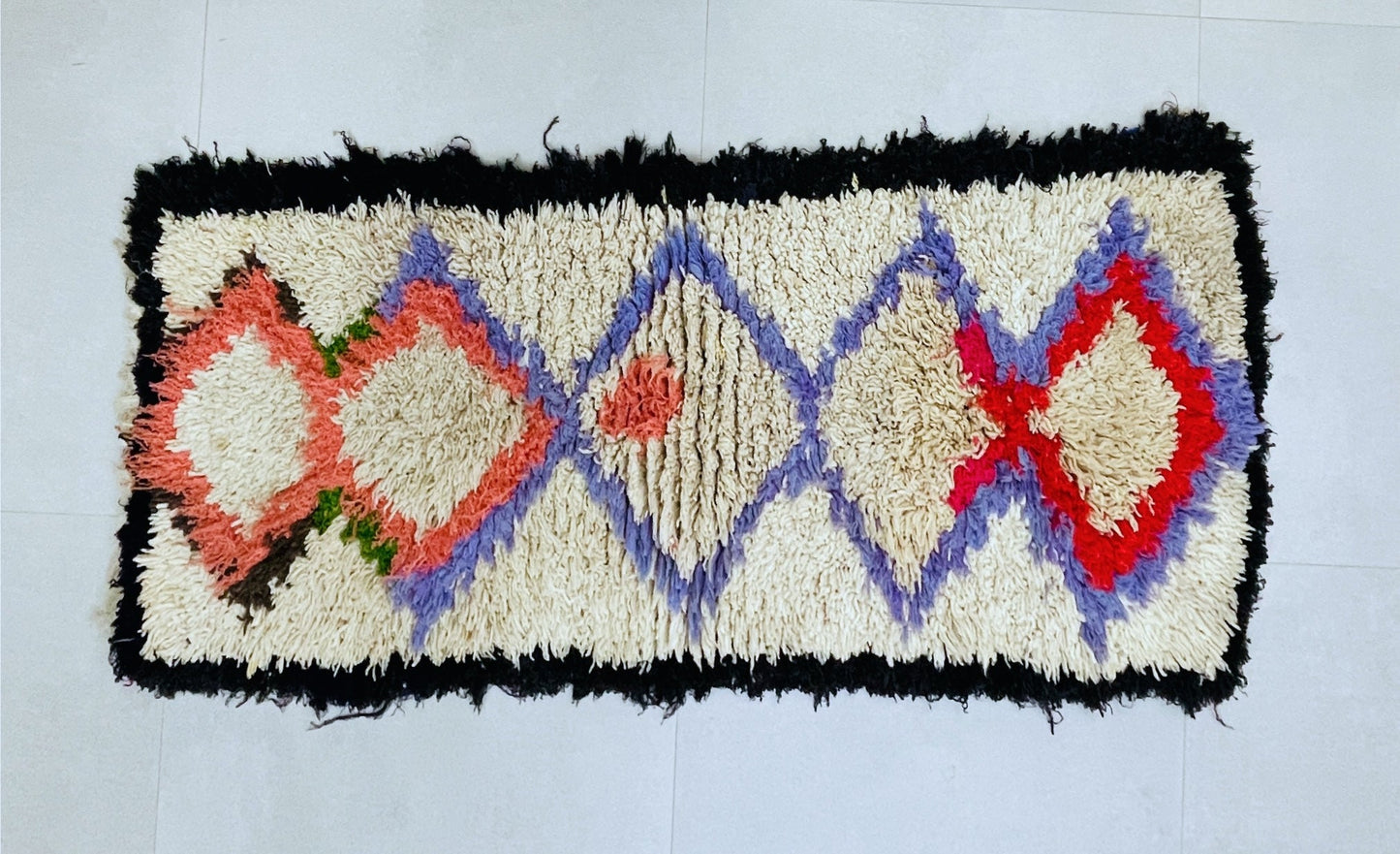 Handmade Moroccan Berber Rug 2x5 - TB8
