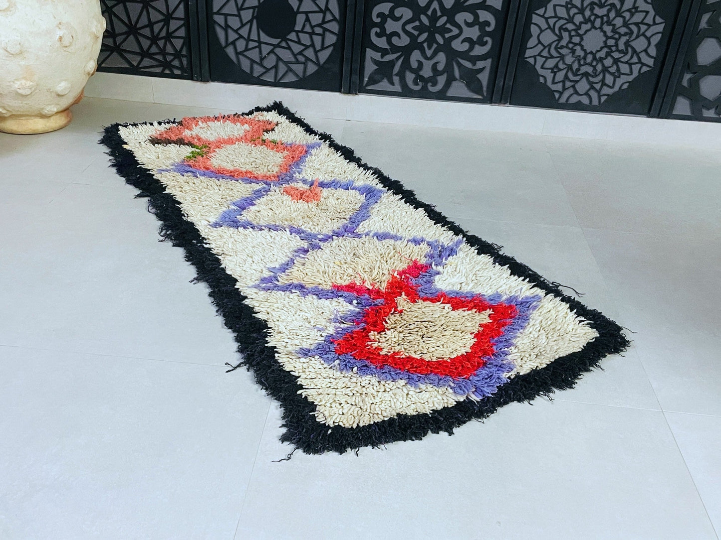 Handmade Moroccan Berber Rug 2x5 - TB8
