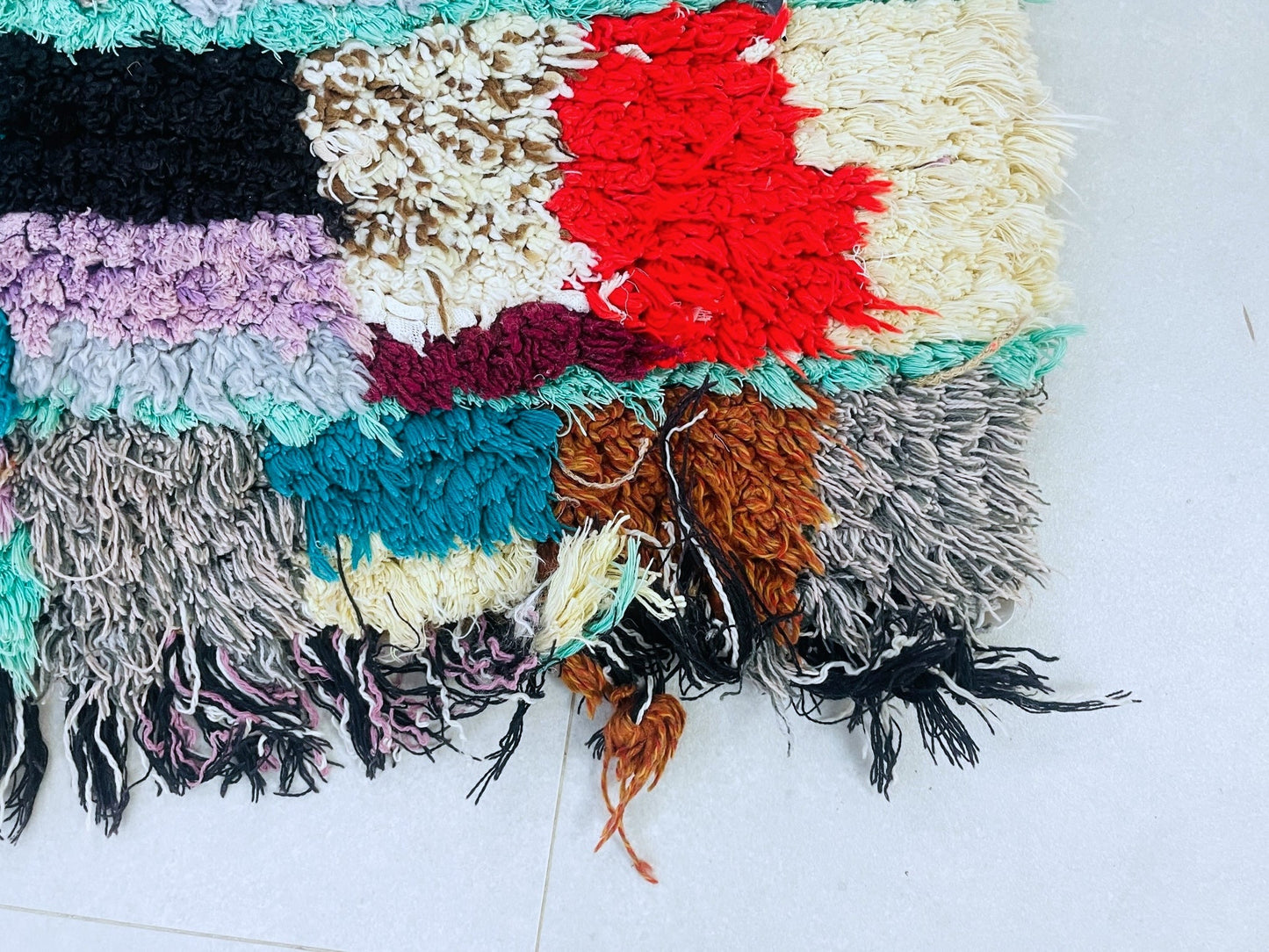 Handmade Moroccan Berber Rug 2x6 - TB10